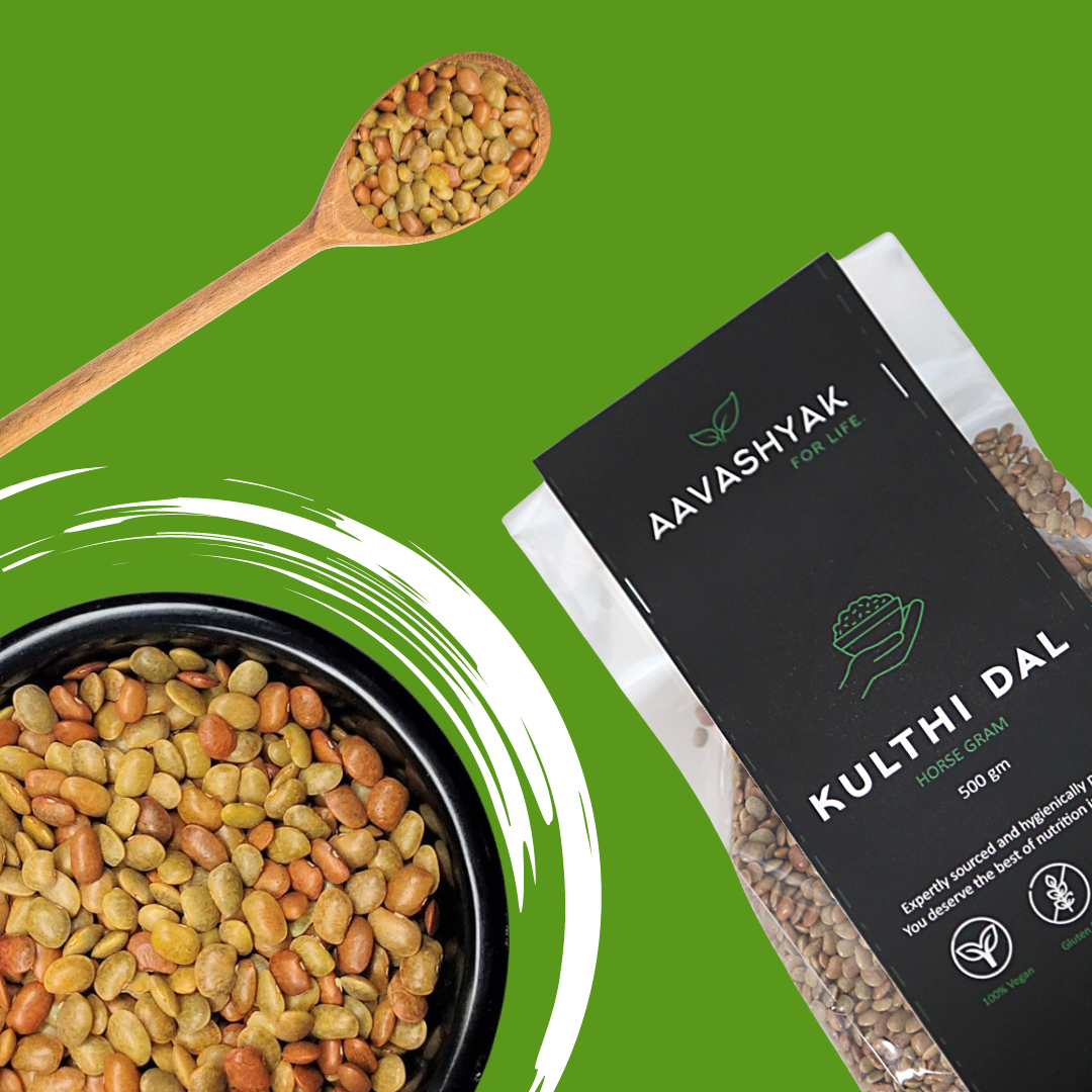 Organic Kulthi Dal (1kg) Best for Kidney Stones aavashyak