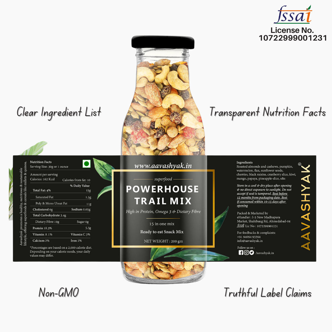 Powerhouse Trail Mix | Ultimate Superfood - 200gm - Image 3