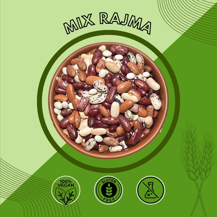 Mix Rajma - (Mix Kidney Beans) (500gm)